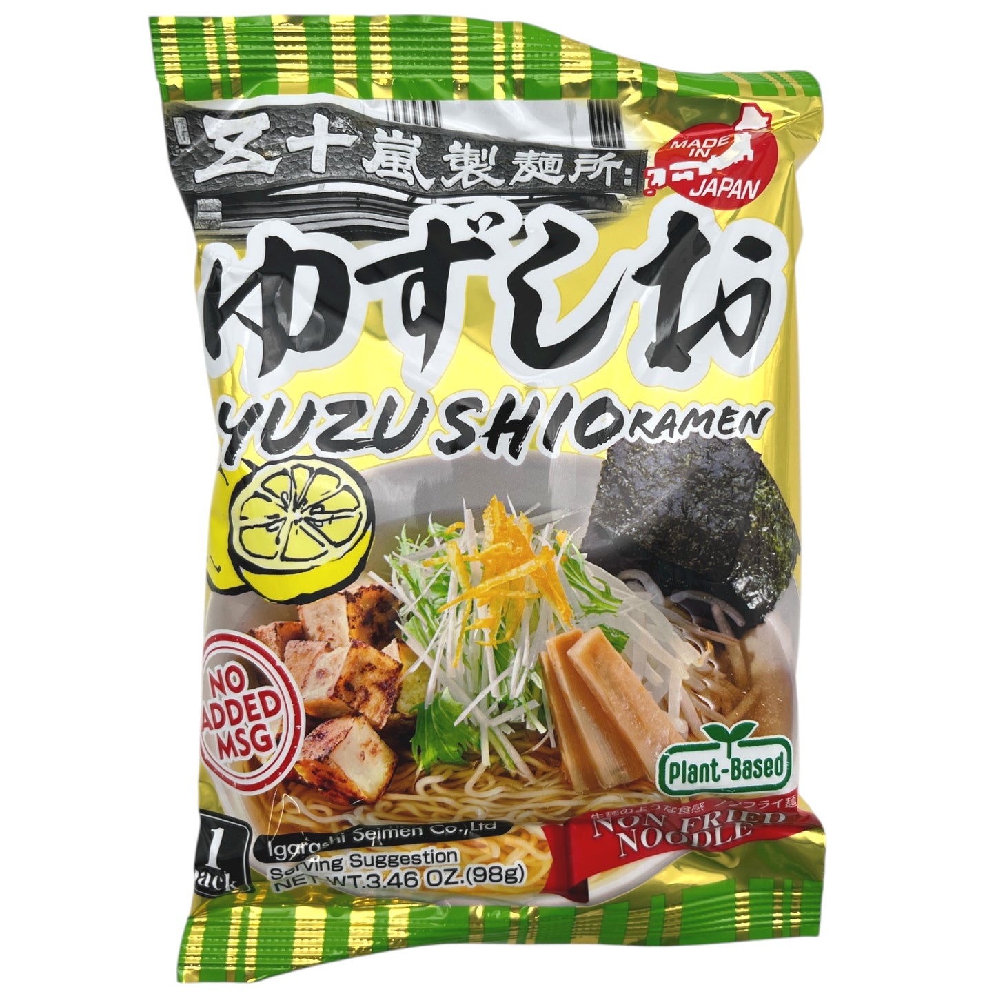Igarashi Yuzu Shio Ramen 1 Pack 3.46 oz