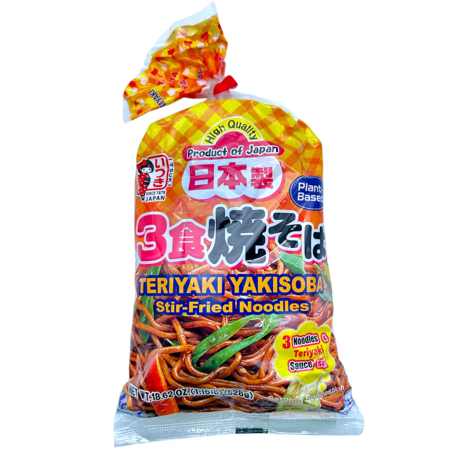 Itsuki Teriyaki Yakisoba Stir-Fried Noodles 18.62 oz