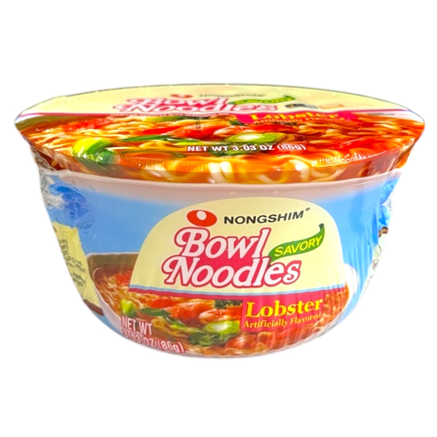Nongshim Bowl Ramyun Noodles Lobster Flavor 3.03 oz