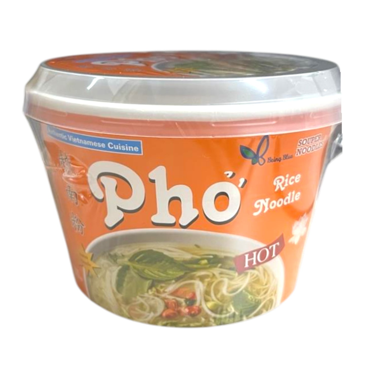 Being Blue Souper Noodles Pho Rice Noodle Hot 2.77 oz