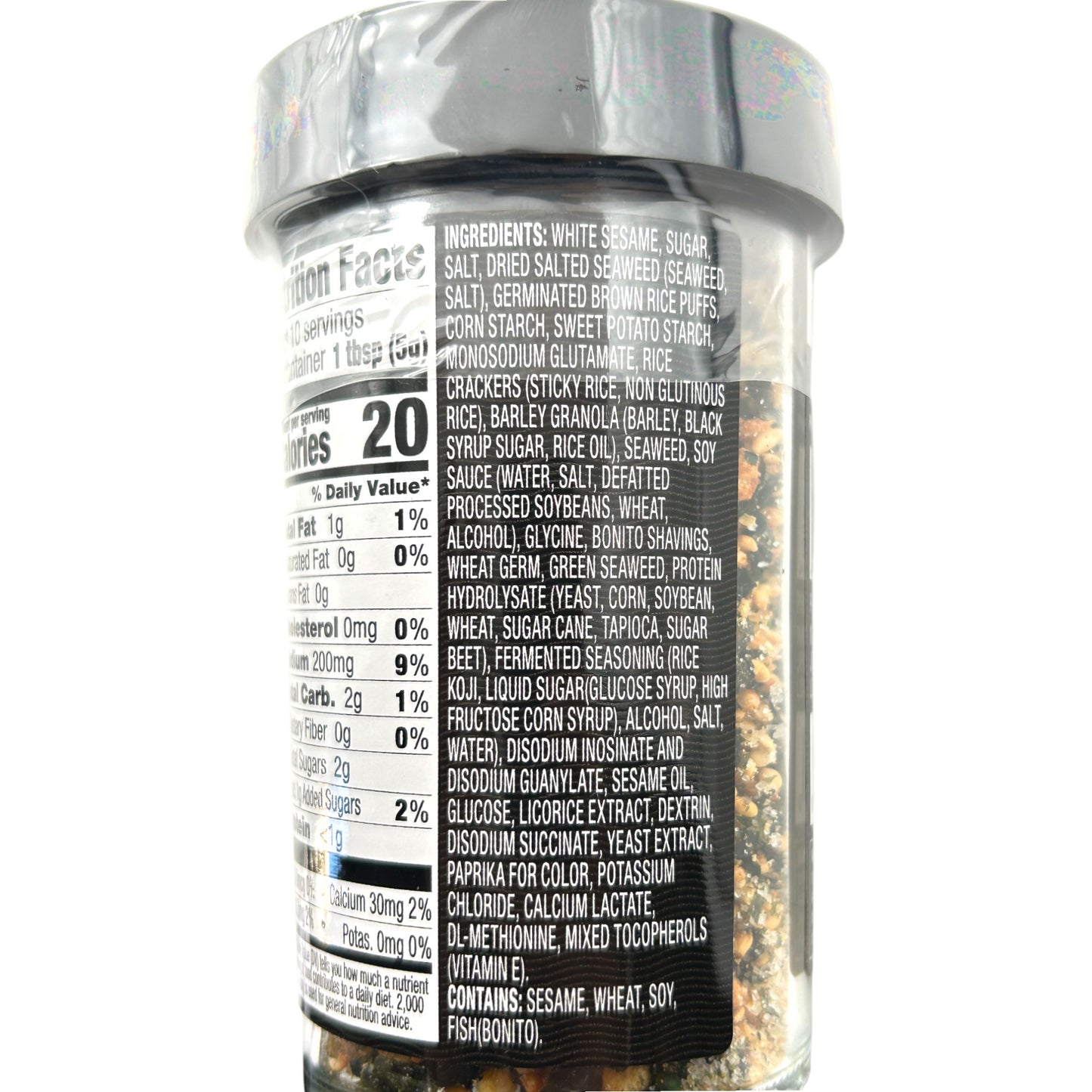 J-Basket Furikake Crunchy Toppers Nori Komi 1.76 oz