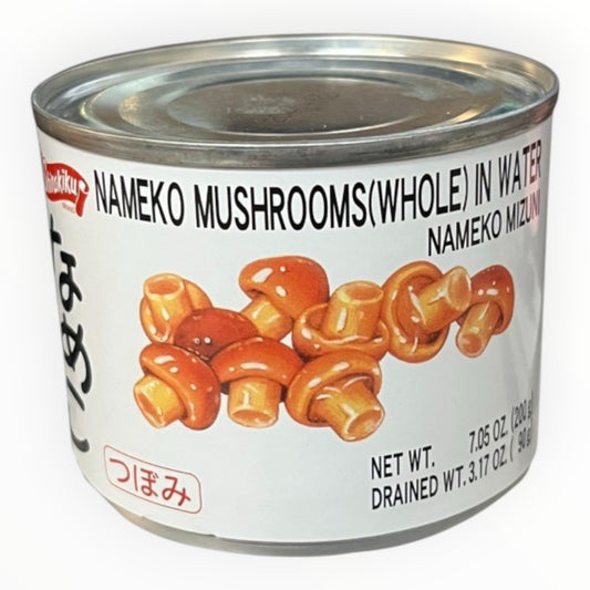 Shirakiku Nameko Mushrooms In Water 7.05 oz