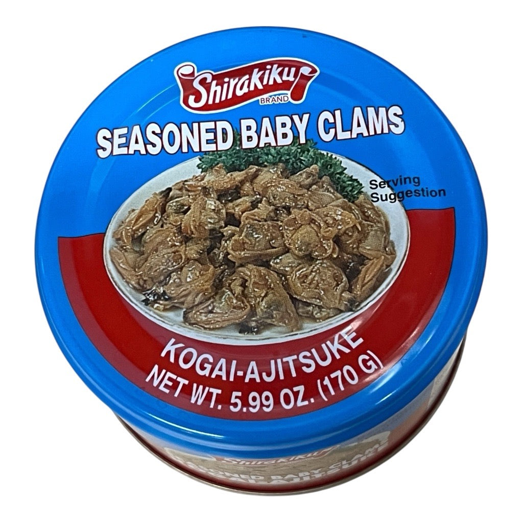 Shirakiku Seasoned Baby Clams Kogai-Ajitsuke 5.99 oz