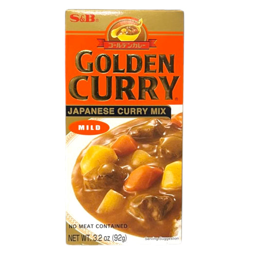 S&B Golden Curry Mix Mild 3.2 oz
