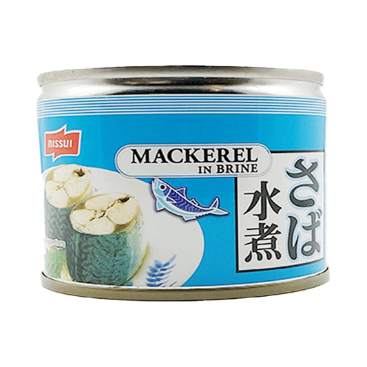 Nissui Mackerel In Brine Can 6.70 oz