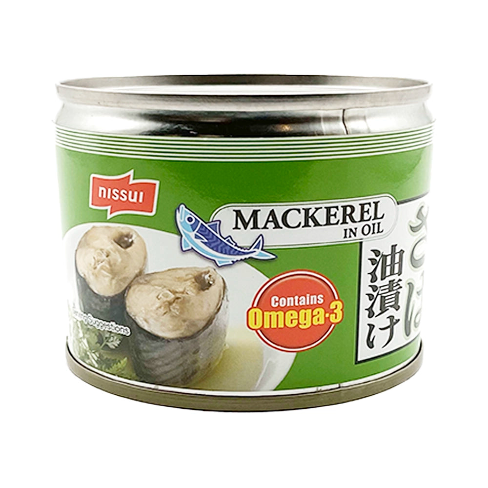 Nissui Mackerel In Oil Can 6.52 oz