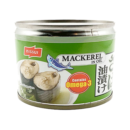 Nissui Mackerel In Oil Can 6.52 oz