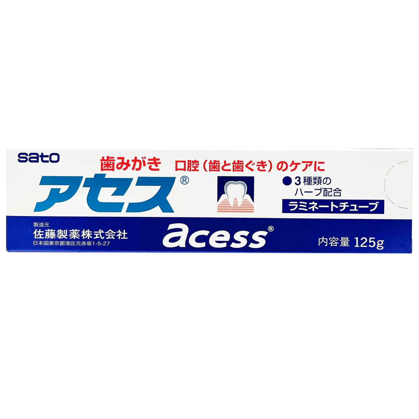 Sato Acess Toothpaste 4.2 oz