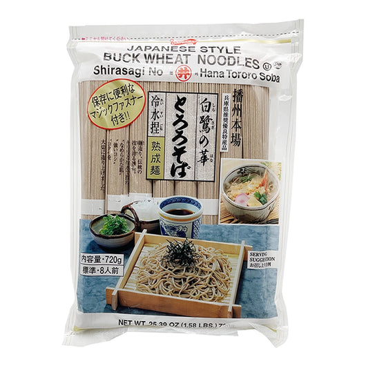 Shirakiku Shirasagi Tororo Soba 25.39 oz