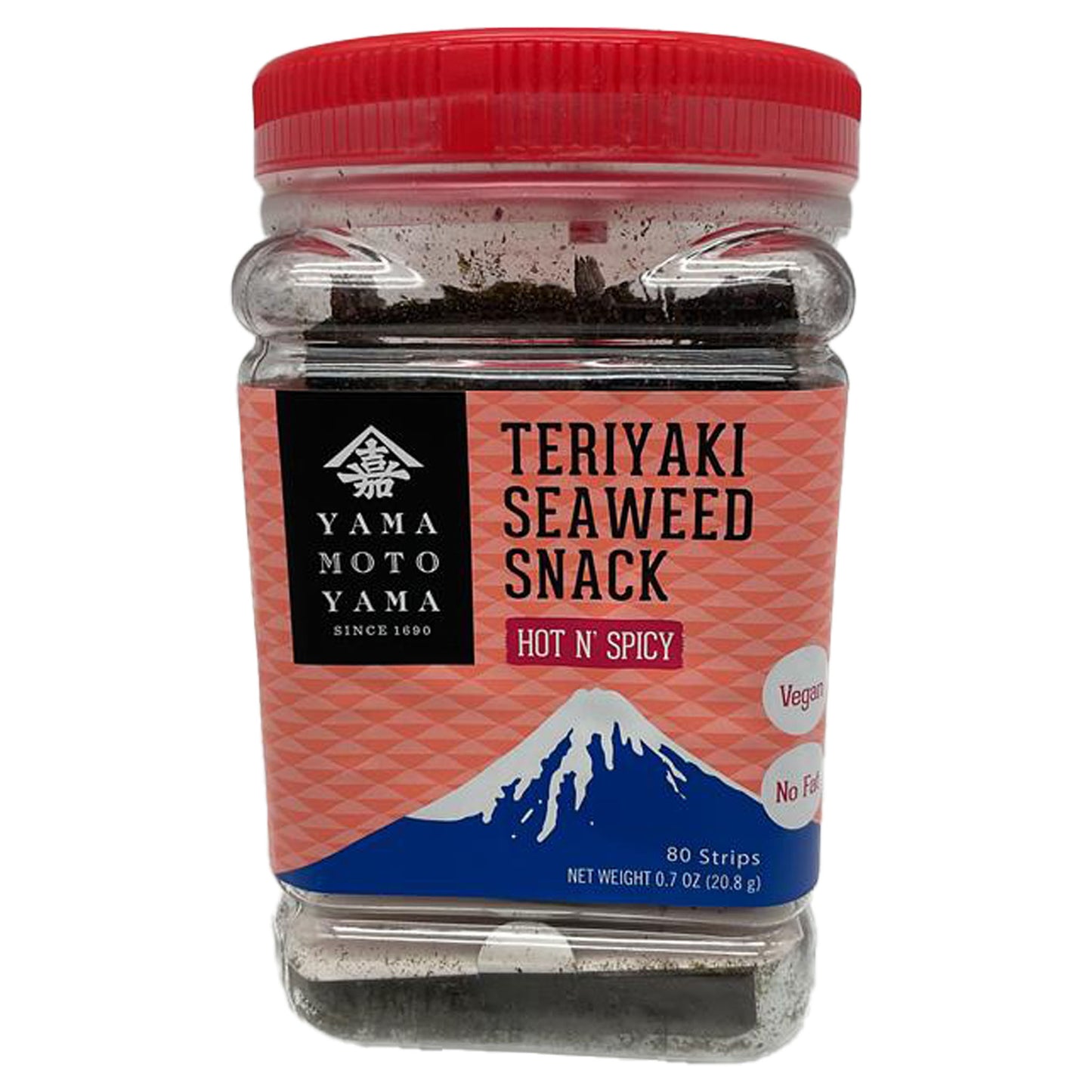 Yamamoto Teriyaki Seaweed Snack Hot & Spicy 0.7 oz