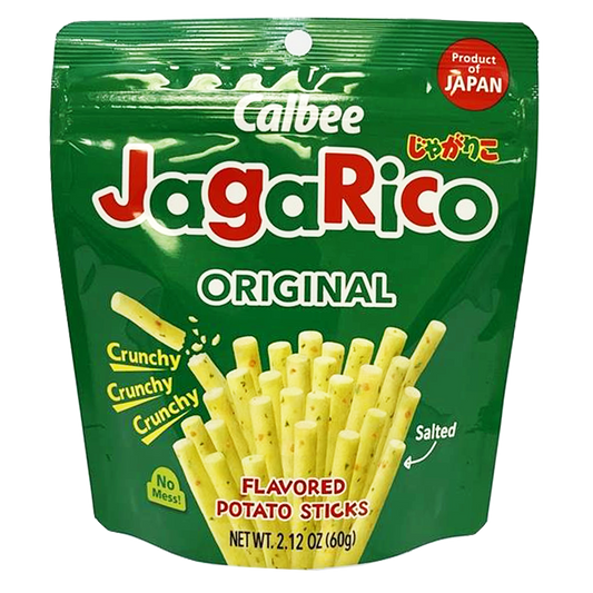 Calbee Jagarico Flavored Potato Snack, Original 2.12 oz