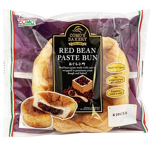 Como's Bakery Red Bean Paste Bun 3.52 oz.