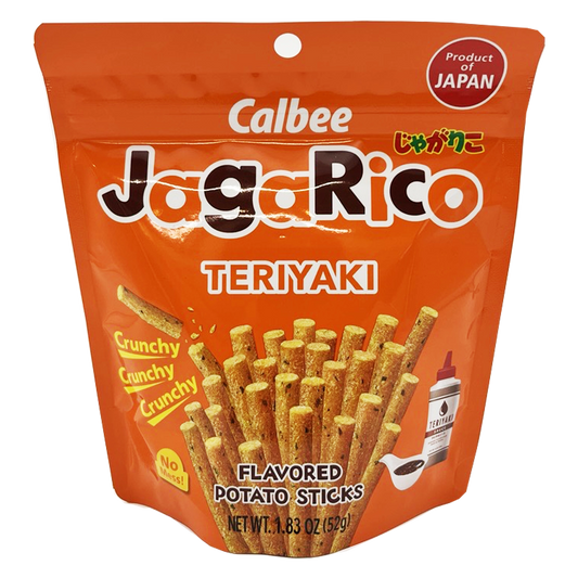 Calbee Jagarico Flavored Potato Snack, Teriyaki Flavor 1.83 oz