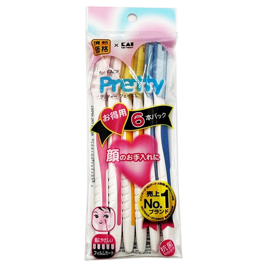 Jonetz Pretty Razor for Face 6p 1 Piece