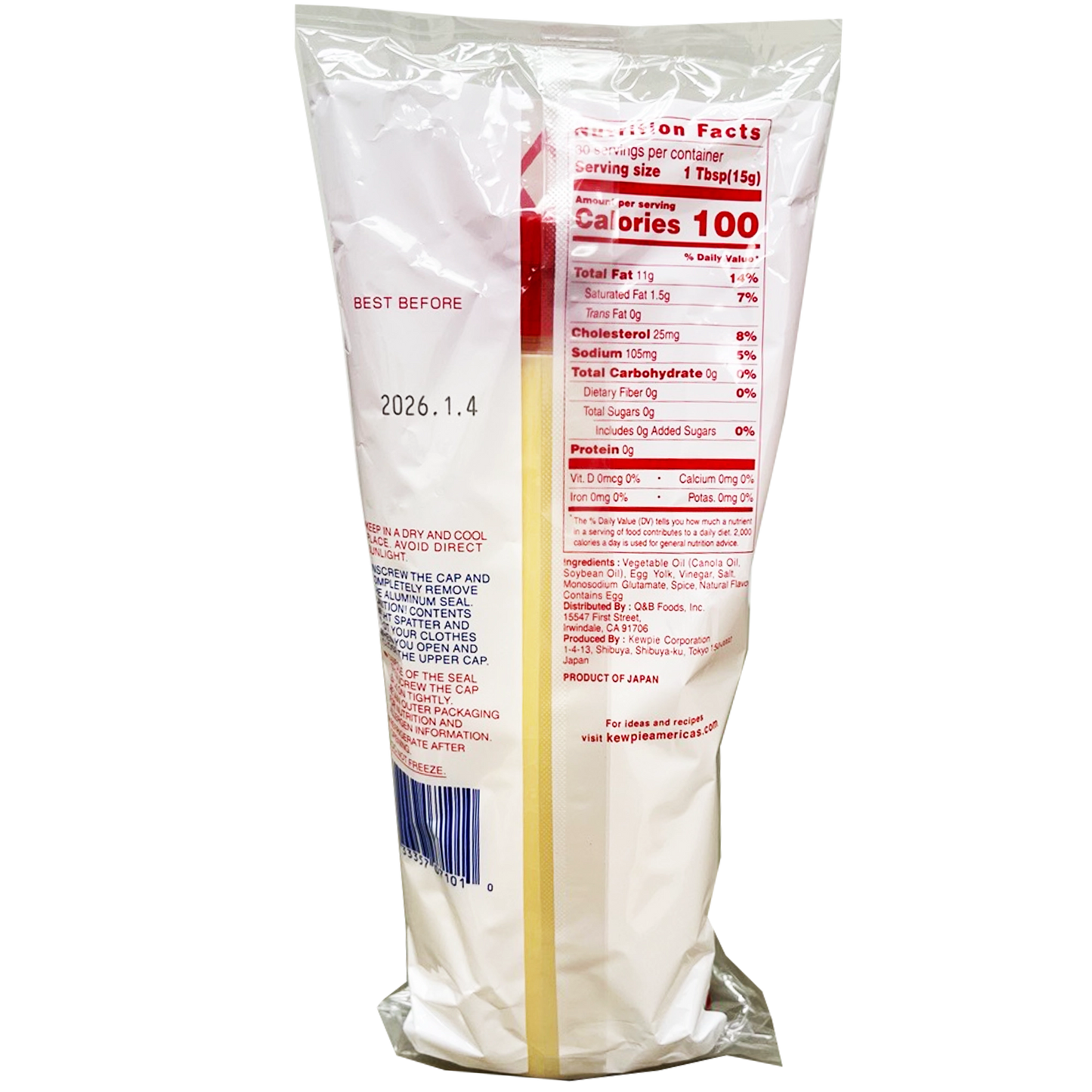 Kewpie Mayonnaise 450g
