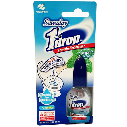 Kobayashi One Drop Toilet Deodorizer Mint 0.67 fl. oz