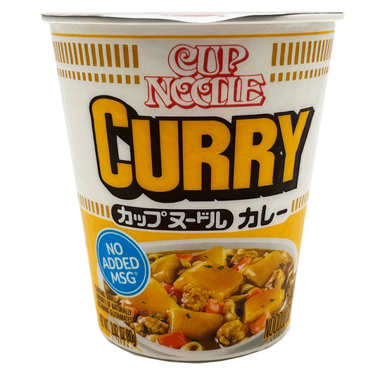 Nissin Cup Noodle Instant Ramen Noodles, Curry Flavor 2.8 oz