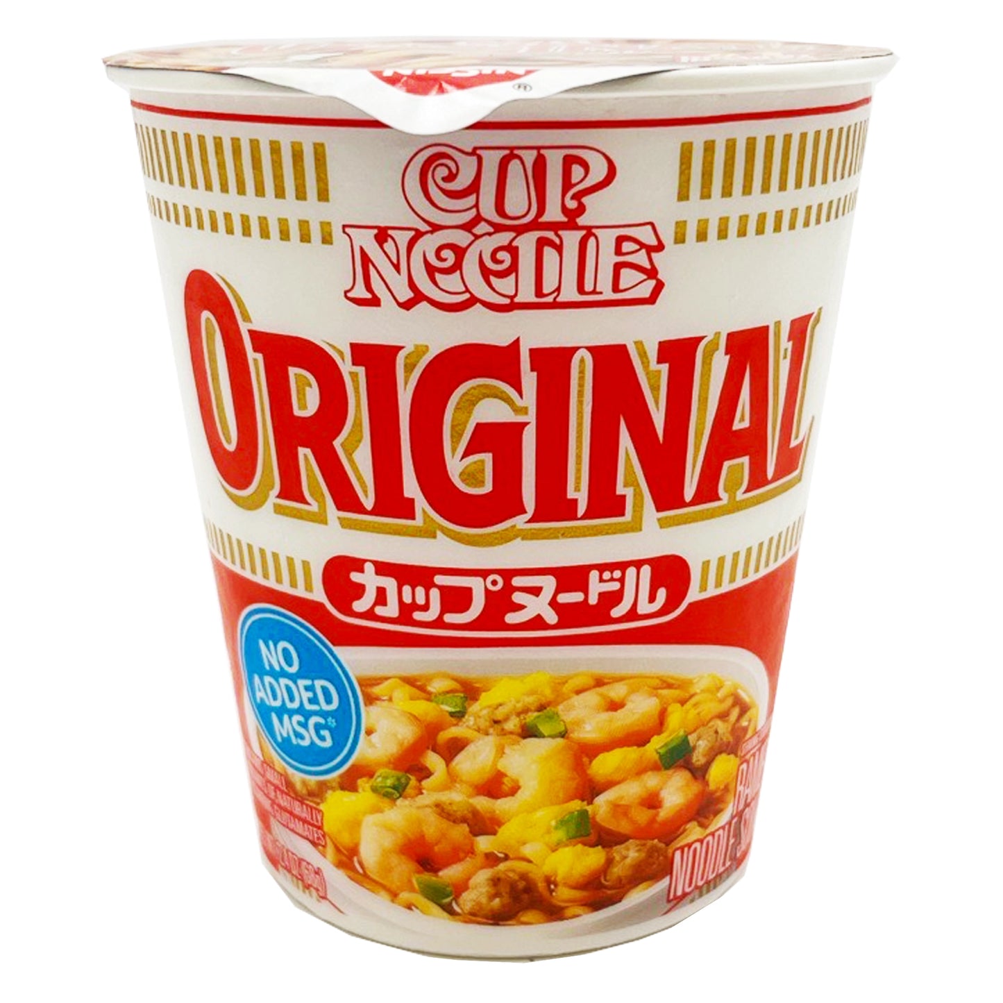 Nissin Cup Noodle Instant Ramen Noodles, Original Flavor 2.4 oz