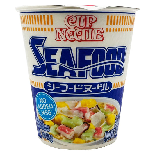 Nissin Cup Noodle Instant Ramen Noodles, Seafood Flavor 2.68 oz