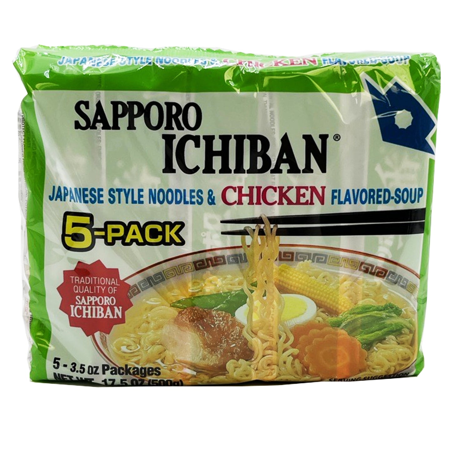 Sapporo Ichiban Chicken Flavor 5 Packs