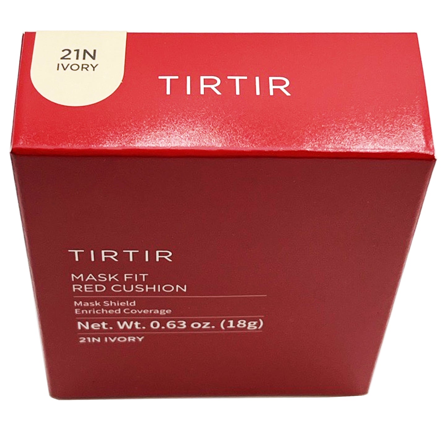 TIRTIR Mask Fit Red Cushion Foundation 21N Ivory 0.63oz