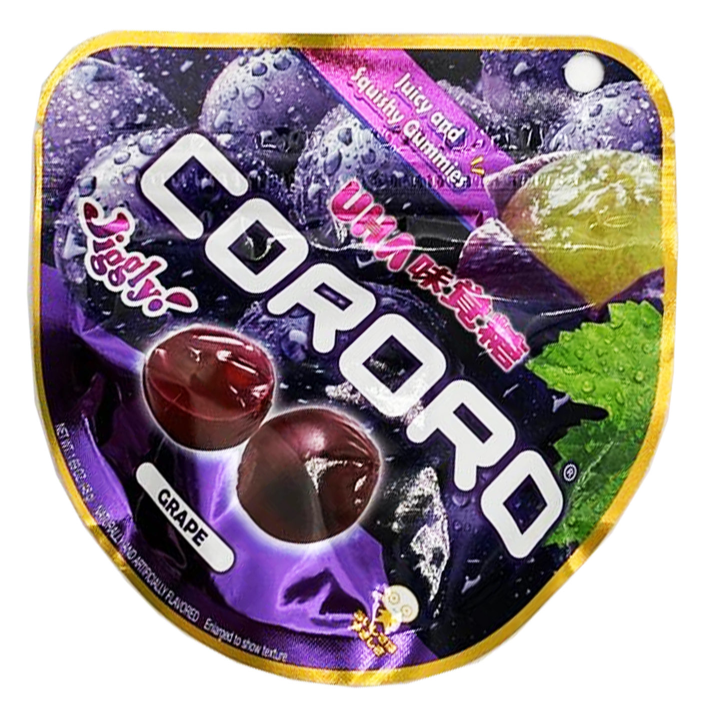 UHA Mikakuto Cororo Gummy Grape Flavor 1.69 oz
