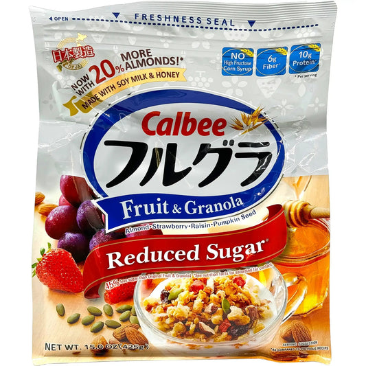 Calbee Frugura Reduced Sugar 15 oz