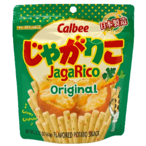 Calbee Jagarico Flavored Potato Snack, Original 2.12 oz