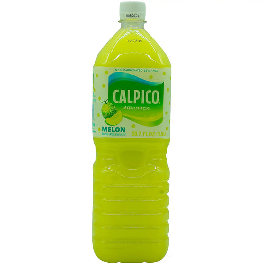 Calpico Non-Carbonated Soft Drink, Melon Flavor 1.5 L