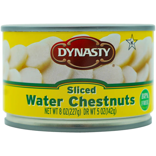 Dynasty Sliced Water Chestnut 8 oz