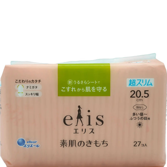 Elis Sanitary Napkin Slim Regular Daytime No Wings 27 Pack 4.3 oz