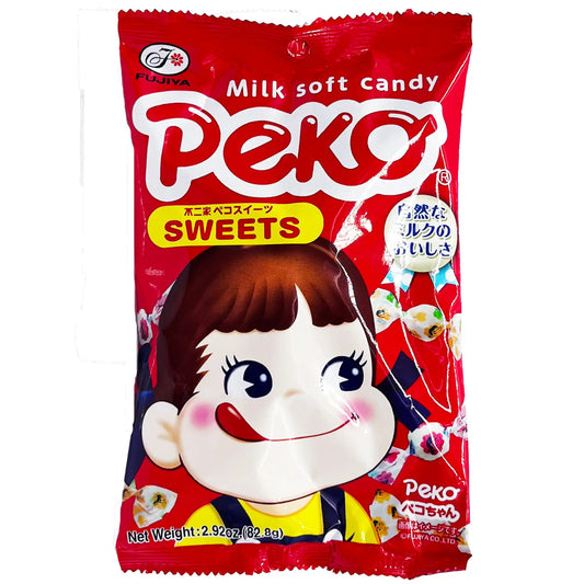 Fujiya Peko Sweets Milk Soft Candy 2.92 oz