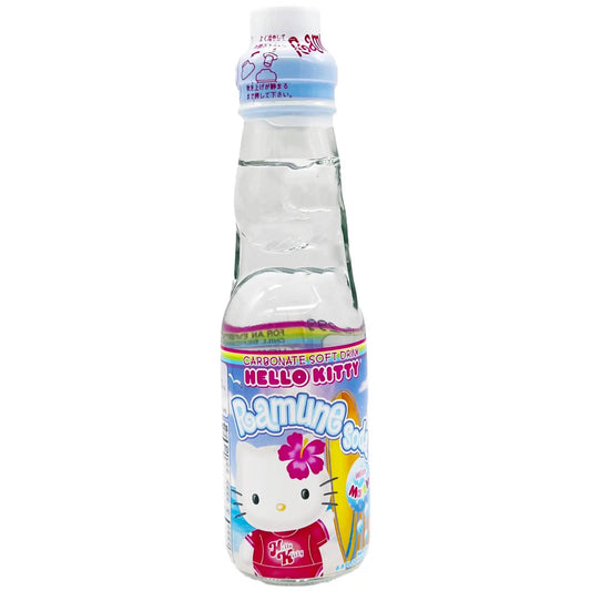 Hello Kitty Ramune Soda Original 6.6 oz - Tokyo Central - Soft Drinks - Unknown -