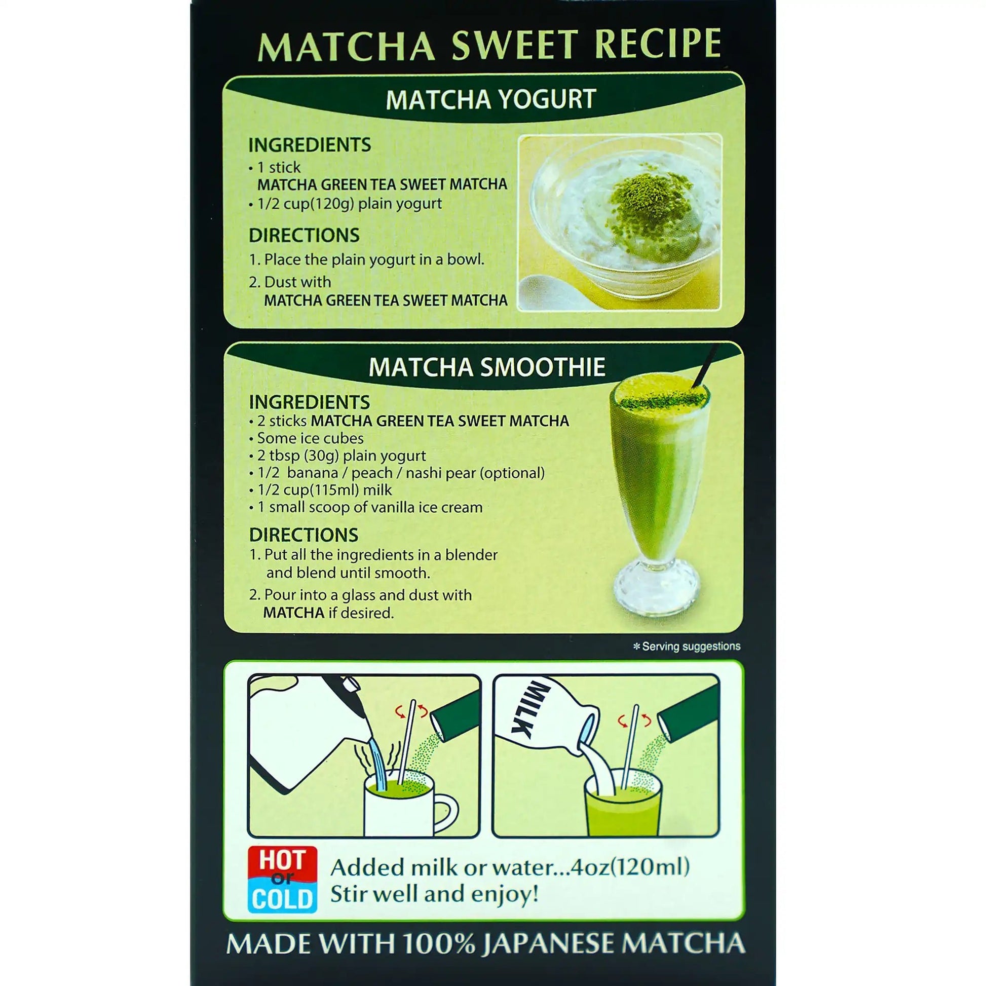 Itoen Sweet Matcha Green Tea Powder Stick 4.2 oz - Tokyo Central - Tea - Itoen -