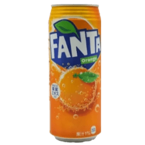 Japanese Fanta Orange Soda Can 16.9 oz - Tokyo Central - Soft Drinks - Fanta -