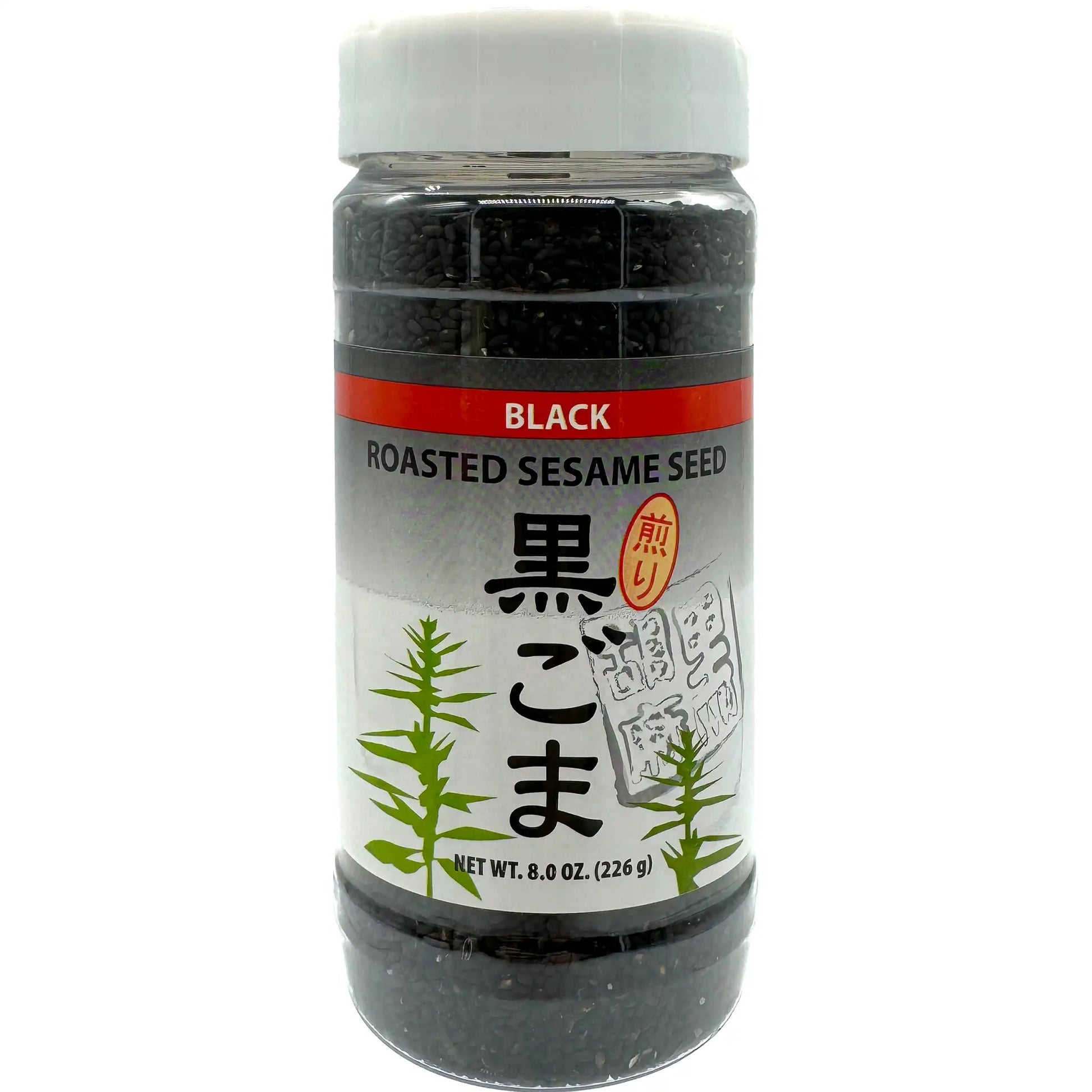 JGN Roasted Black Sesame Seeds 8 oz - Tokyo Central - Grocery Nuts&Seeds - JGN -