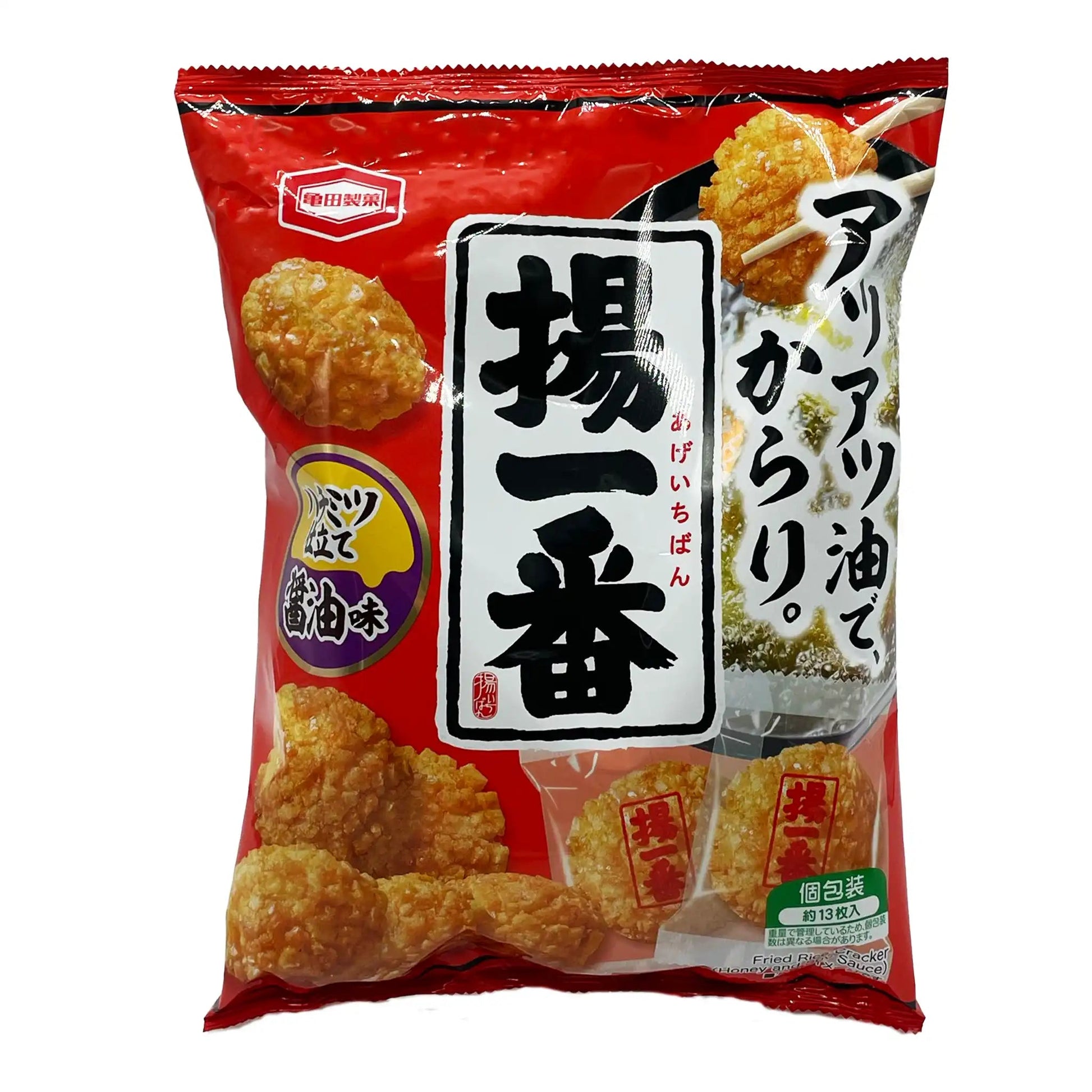 Kameda Age Ichiban Rice Cracker 3.53 oz - Tokyo Central - Crackers&Cookies - Kameda -