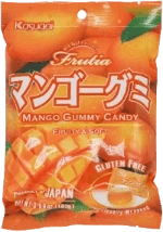 Kasugai Frutia Gummy Mango Flavor 3.59 oz - Tokyo Central - Candy - Kasugai -