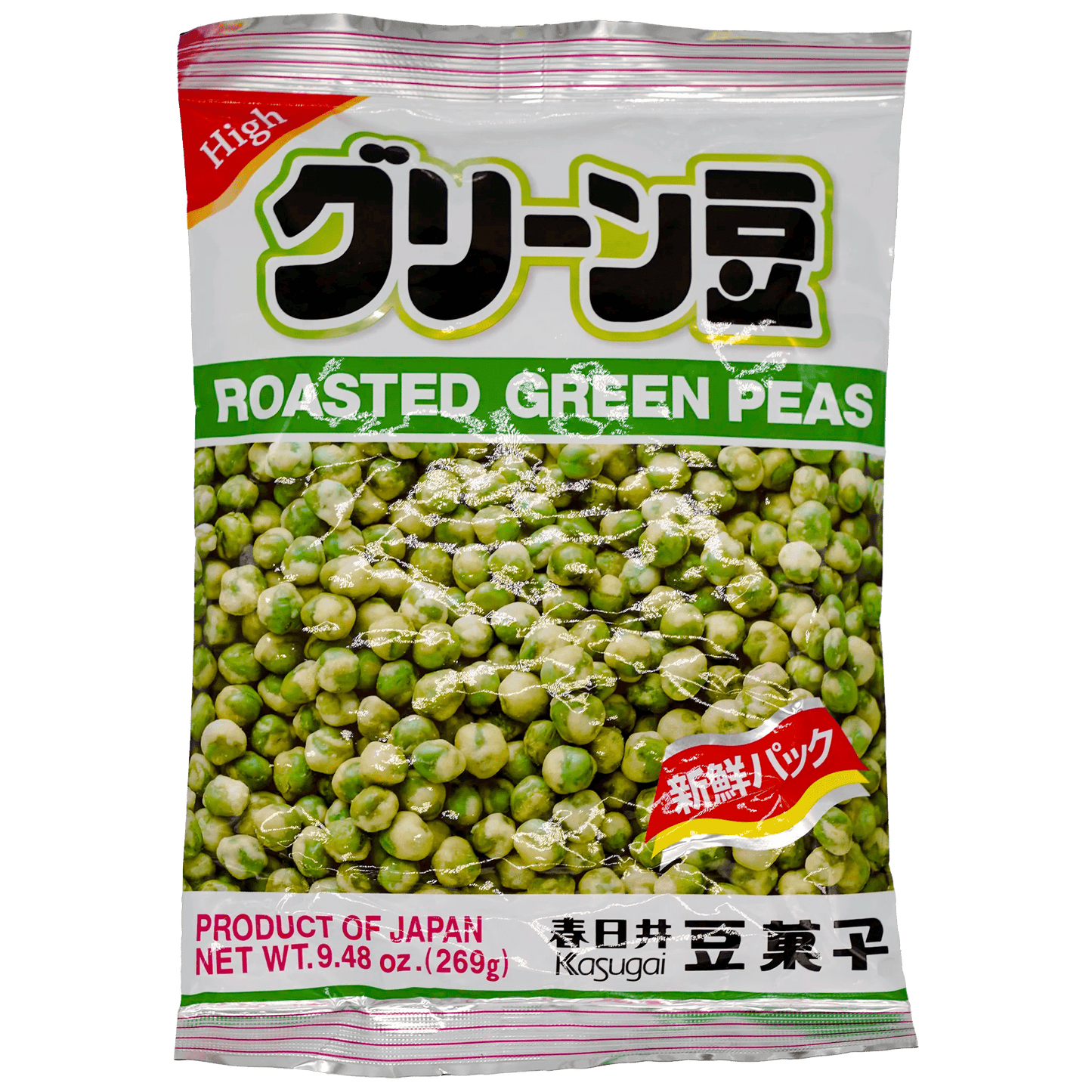 Kasugi Roasted Green Peas 9.48 oz - Tokyo Central - Snacks Nuts&Seeds - Kasugai -