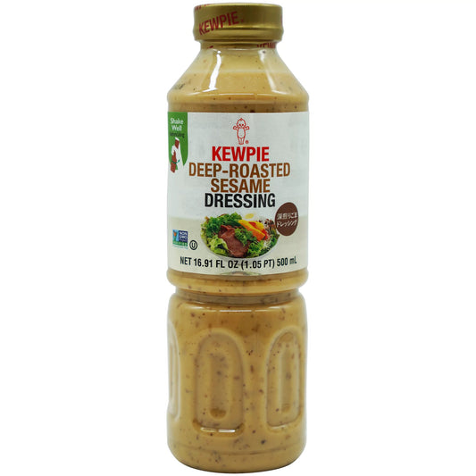 Kewpie Deep-Roasted Sesame Dressing 16.9 fl.oz - Tokyo Central - Dipping Sauce - Kewpie -