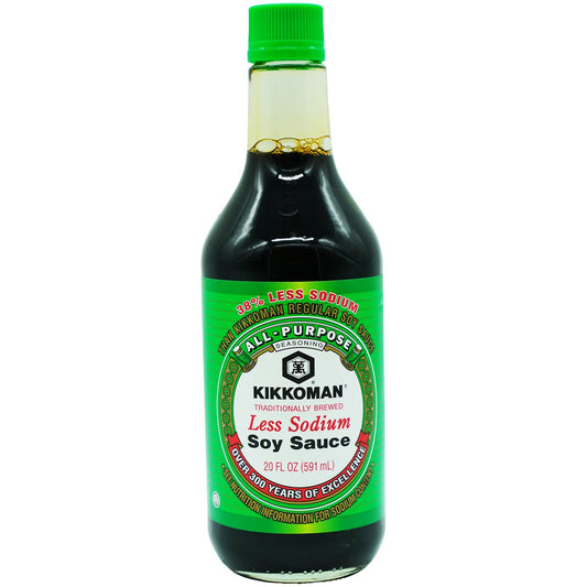 Kikkoman Lite Soy Sauce 20 fl.oz - Tokyo Central - Soy Sauce - Kikkoman -