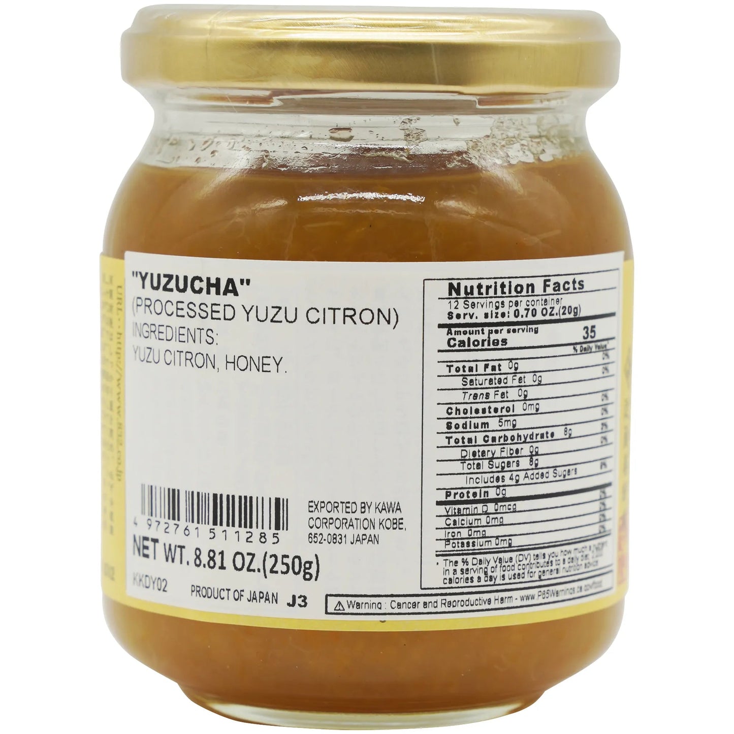 Kondo Yuzu Honey Tea 8.81 oz