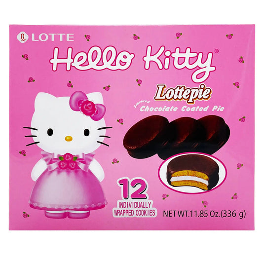 Lotte Hello Kitty Choco Pie 12 pieces 11.85 oz