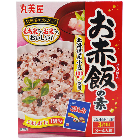 Marumiya Osekihan Red Bean Rice Seasoning 5.89 oz - Tokyo Central - Seasoning - Marumiya -