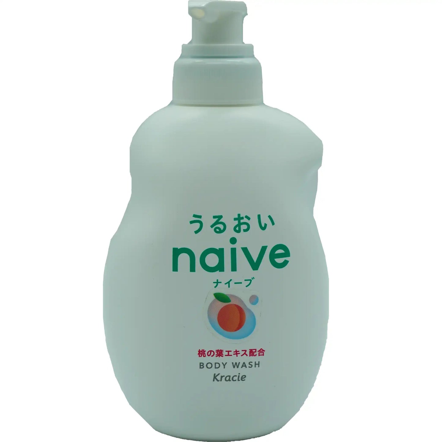 Naive Body Soap Peach Pump 530ml - Tokyo Central - Bath&Body - Kracie -