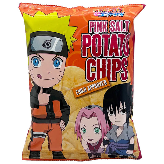 Naruto Potato Chips Pink Salt 1.9 oz - Tokyo Central - Chips - Unknown -