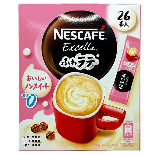 Nestle Nescafe Excella Fuwa Latte Non-Sweet Instant Coffee 6.79 oz - Tokyo Central - Coffee - Nestle -