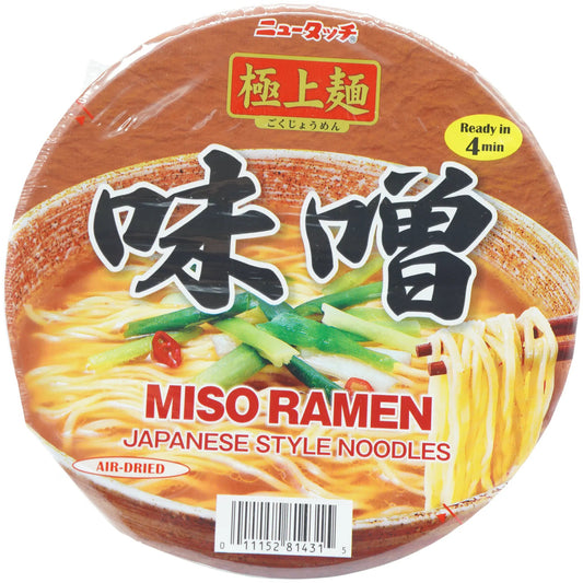 Newtouch Miso Ramen Cup 4.44 oz - Tokyo Central - Noodles - Newtouch -