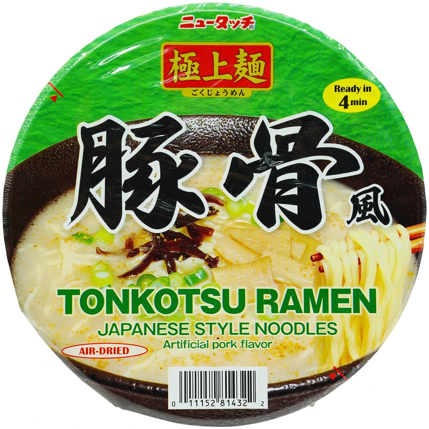 Newtouch Tonkotsu Ramen Cup 3.63 oz - Tokyo Central - Noodles - Newtouch -