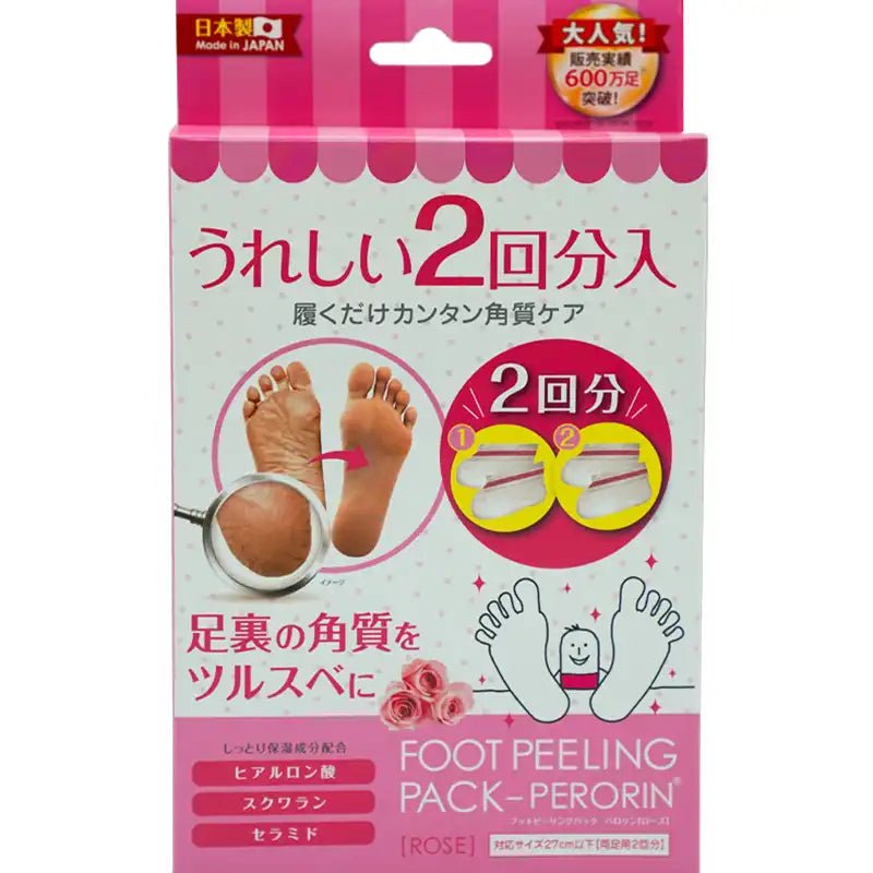 Perorin Rose Foot Peeling 6.25 oz - Tokyo Central - Hand&Foot Care - Perorin -